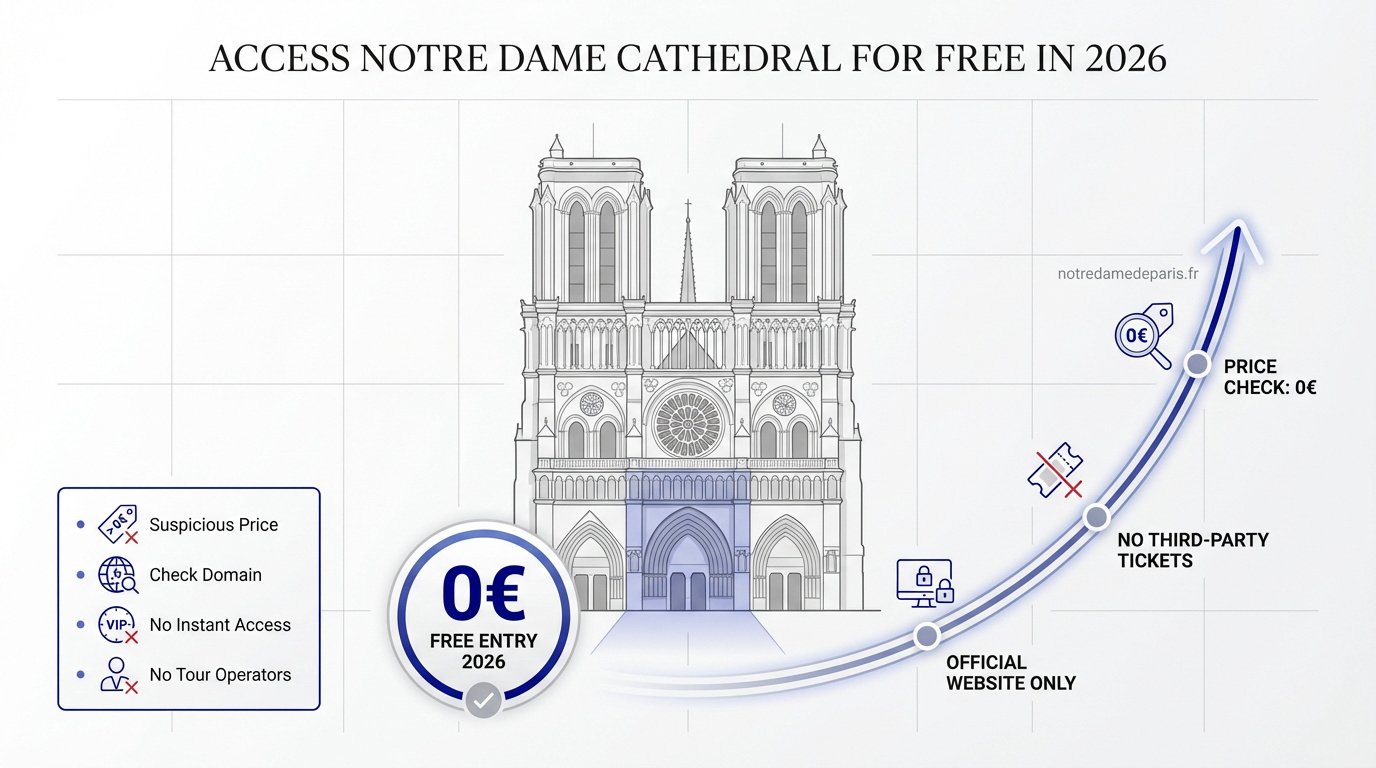 View of Notre-Dame Cathedral in Paris